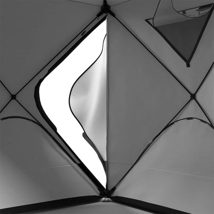 8-Person Ice Fishing Tent, Insulated, Ventilation Windows, Carry Bag, -22℉, Grey Ice Fishing Tents at Gallery Canada