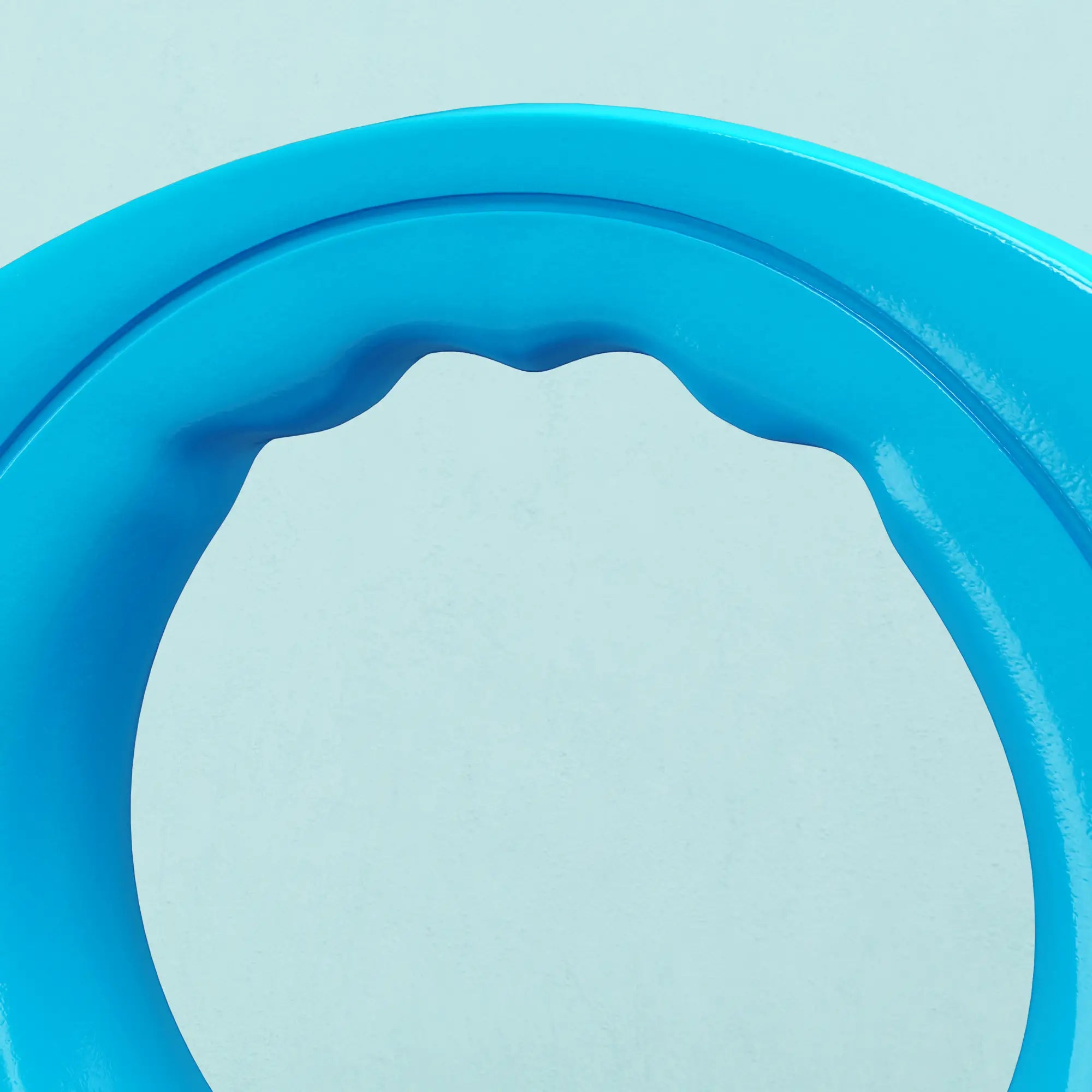 13lbs Kettlebell, Wide Handle, Home Gym Weight Lifting, Light Blue Strength Training Equipment at Gallery Canada