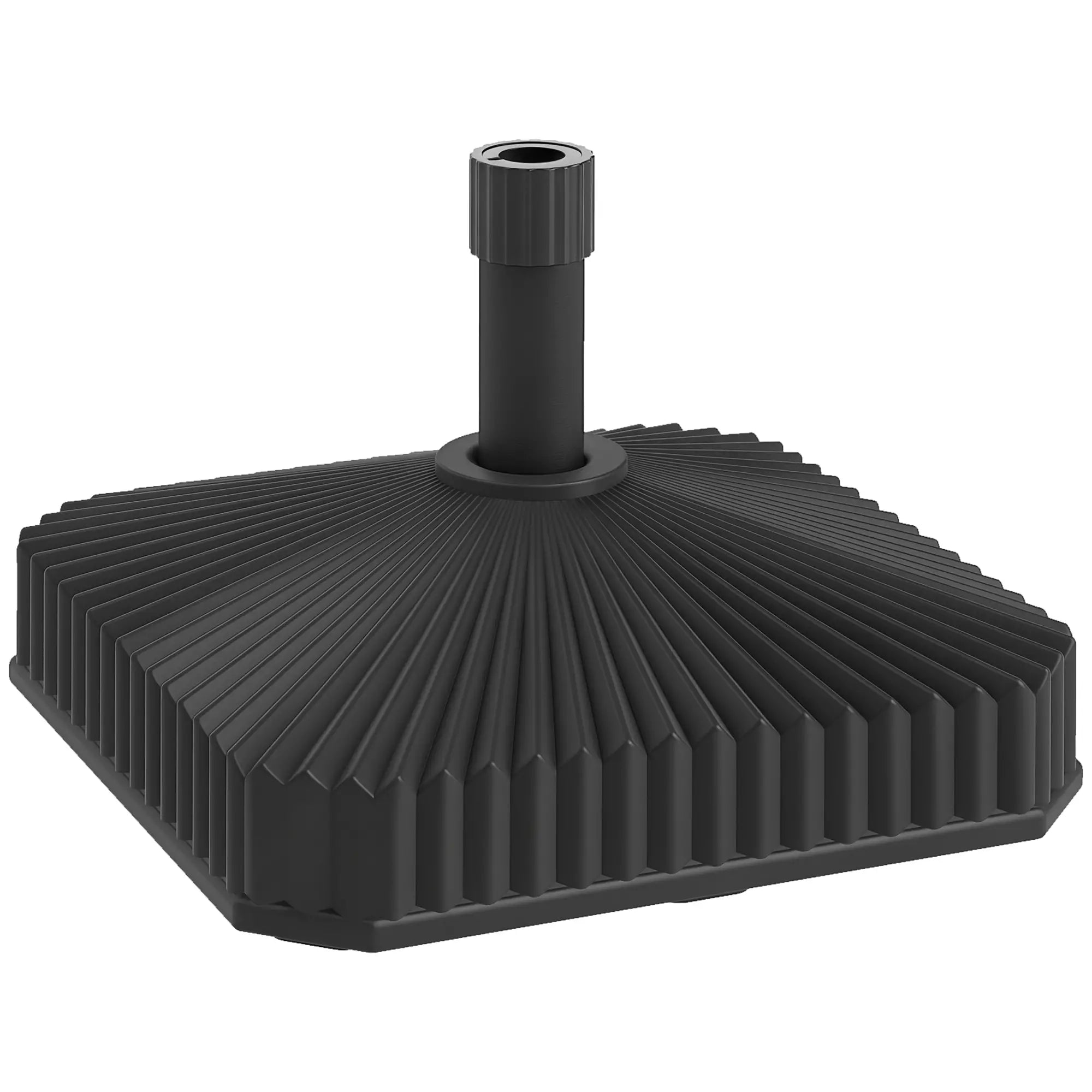 Heavy Duty Outdoor Umbrella Base Stand, 17.7