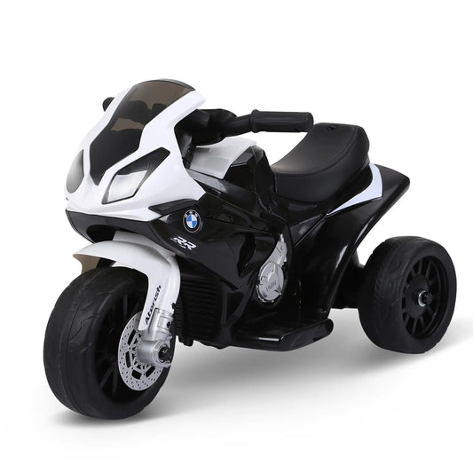 6V Kids Motorcycle, 3 Wheels, Headlight, Music, Black Electric Motorcycles Black at Gallery Canada