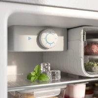2.6 Cu Ft Mini Fridge, Compact Refrigerator, White