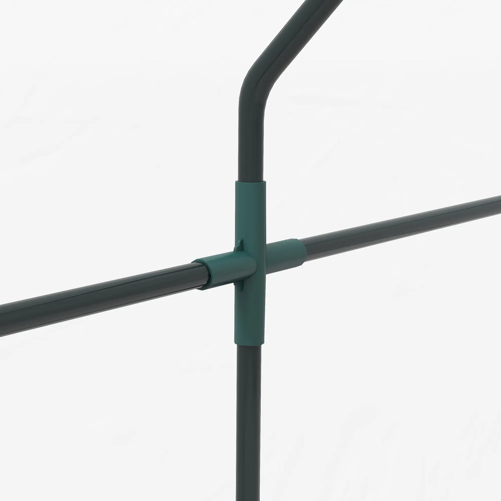 6' x 3' x 3' Portable Mini Greenhouse, 2 PE Covers, Steel Frame, White Mini Greenhouses at Gallery Canada