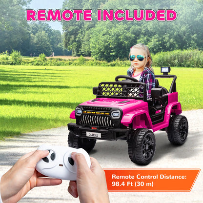12V Ride On Truck, Electric Car For Kids, Pink Electric Toy Cars at Gallery Canada