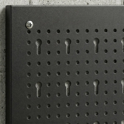 28 Piece Metal Peg Board with Accessories, Shelf Tool Organizer, Black and Red Tool Organizers at Gallery Canada