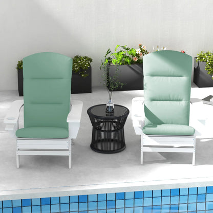 Adirondack Chair Cushions, Set of 2, Green Patio Chair Cushions at Gallery Canada