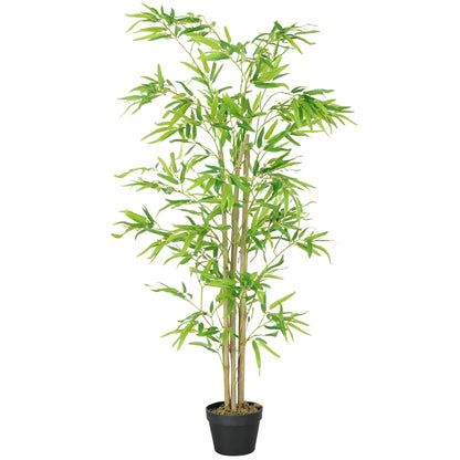 Artificial Bamboo Tree, 5ft, Realistic Leaf, Natural Trunk, Decorative Plant Artificial Trees at Gallery Canada