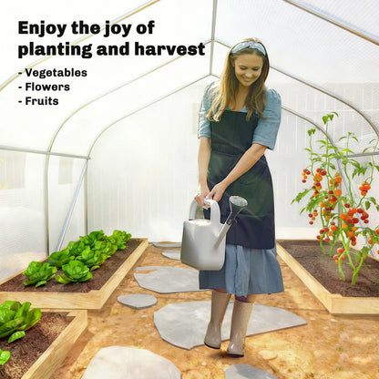 15'x10'x7' Greenhouse, Planting Shed, White Walk In Greenhouses at Gallery Canada