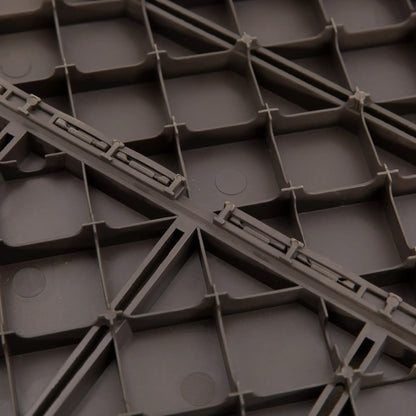 9 Pcs PP Interlocking Deck Tile, 12" x 12", Indoor Outdoor Use, Brown Deck Tiles at Gallery Canada