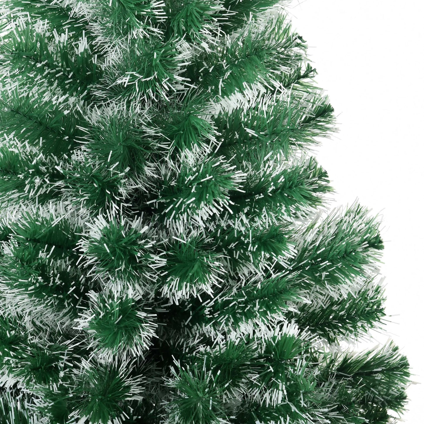 6FT Artificial Christmas Tree, 375 Tips, Metal Stand