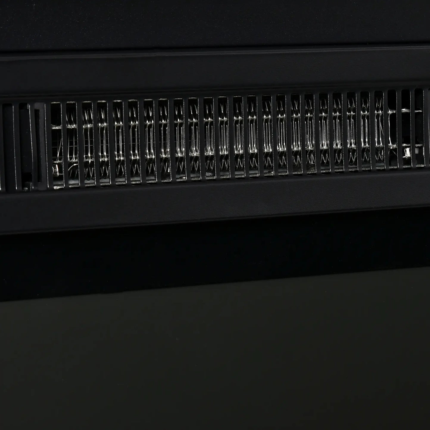 23" Electric Fireplace Insert, Realistic Log Flames, Adjustable Brightness, 1400W, Black Electric Fireplaces at Gallery Canada