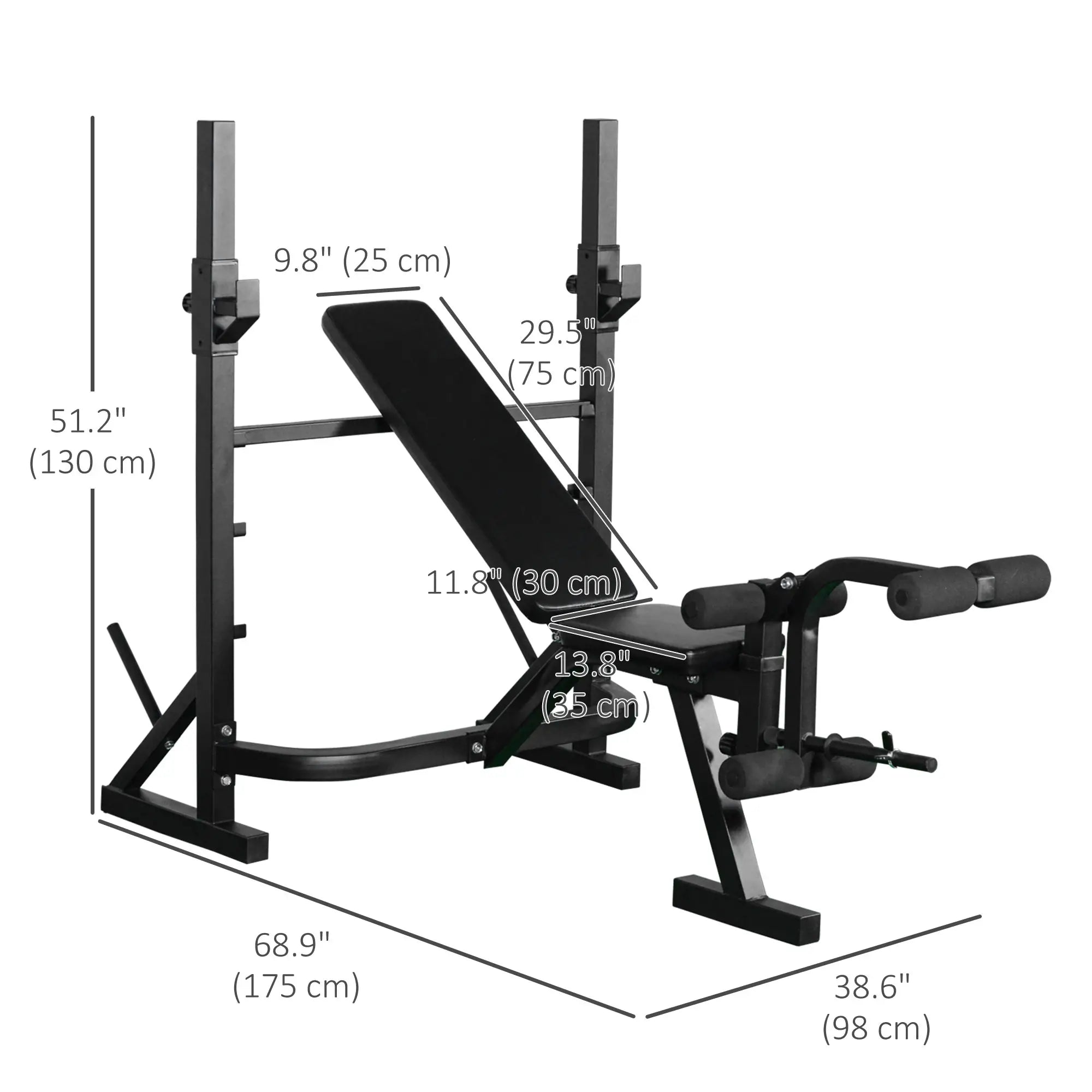 Weight Bench, Flat Incline Decline, Squat Racks, Leg Developer, Plate Stand Weight Benches at Gallery Canada