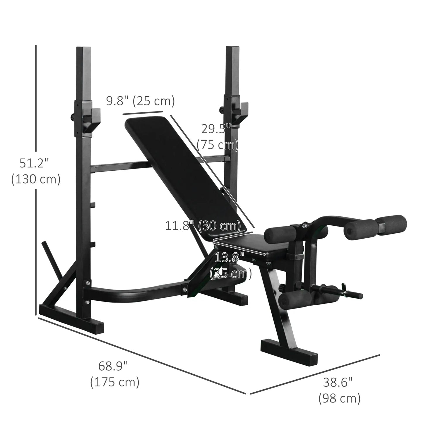 Weight Bench, Flat Incline Decline, Squat Racks, Leg Developer, Plate Stand Weight Benches at Gallery Canada