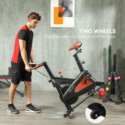 Stationary Exercise Bike, Adjustable Resistance Seat, Black Exercise & Stationary Bikes at Gallery Canada