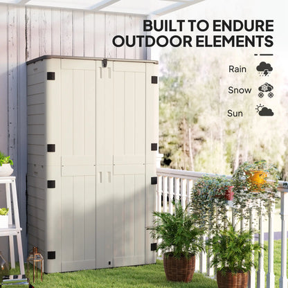 368 Gallon Outdoor Storage Cabinet, Openable Top, Lockable Doors Sheds at Gallery Canada