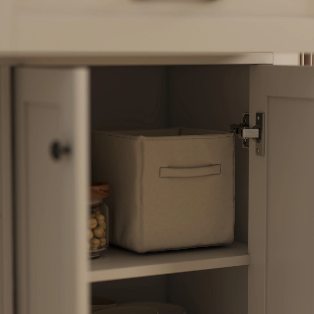 Kitchen Island Cart with Power Outlet, Drop Leaf, 55 Inch, White Kitchen Islands & Kitchen Carts at Gallery Canada