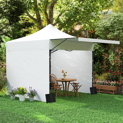 10' x 10' Pop Up Canopy Tent, Awning, Sidewalls, Wheeled Bag, Sand Bags Pop Up Canopies at Gallery Canada