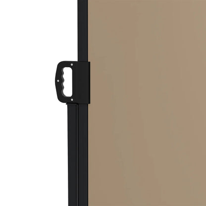 13' x 5' Retractable Side Awning, Outdoor Privacy Screen, Khaki Retractable Side Awning at Gallery Canada