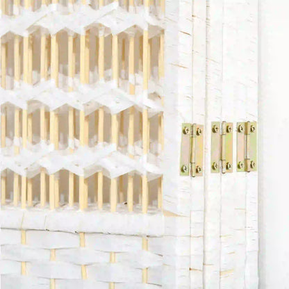 6 Panel Room Divider, 5.6 ft Tall, Folding Privacy Screen, White Room Dividers at Gallery Canada