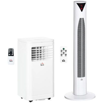 8000 BTU Portable Air Conditioner, 344 Sq. Ft., White Air Conditioner White at Gallery Canada