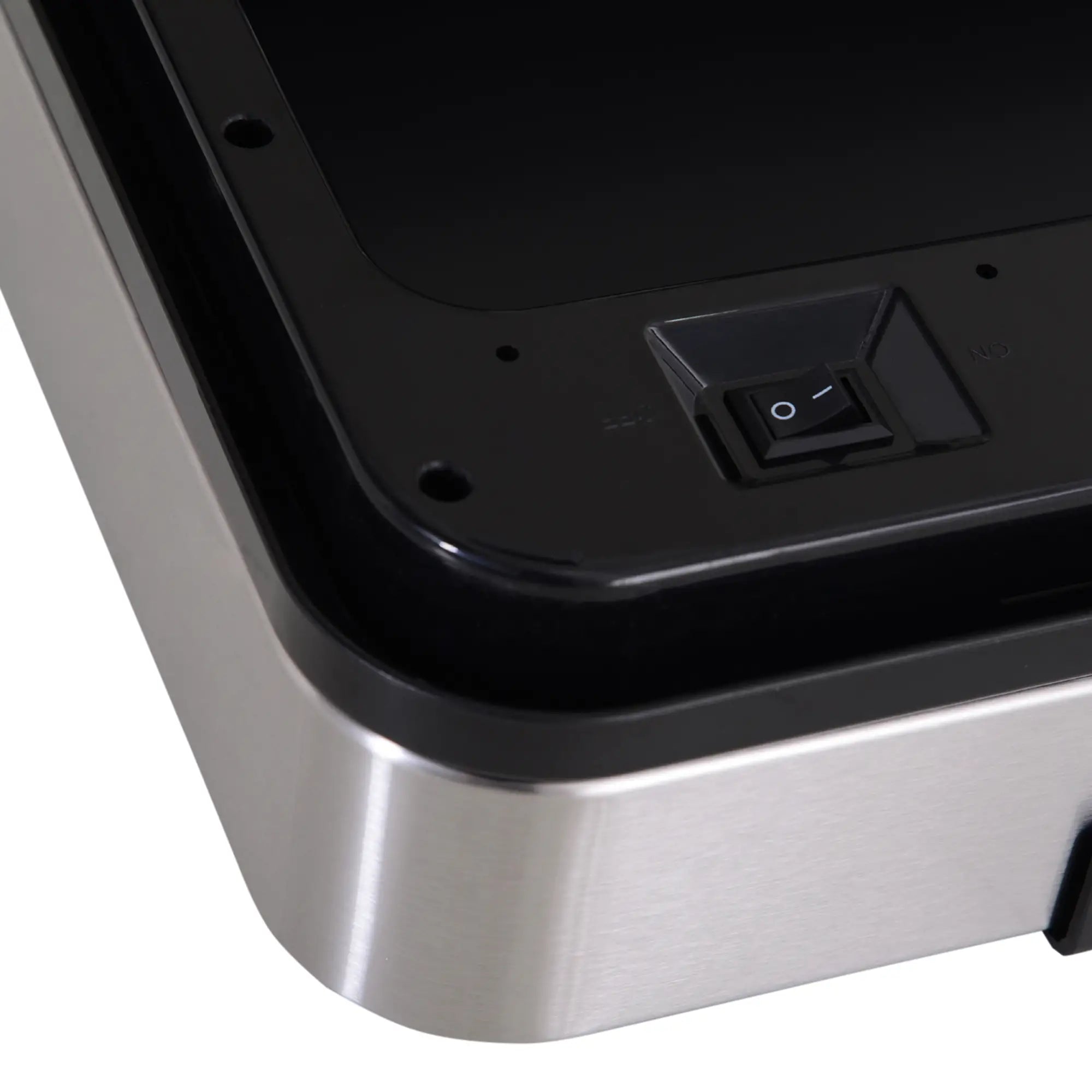 Sensor Trash Can, 19 Gallon Stainless Steel, 3 Compartments, Silver Household Supplies at Gallery Canada
