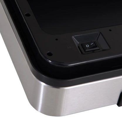 Sensor Trash Can, 19 Gallon Stainless Steel, 3 Compartments, Silver Household Supplies at Gallery Canada