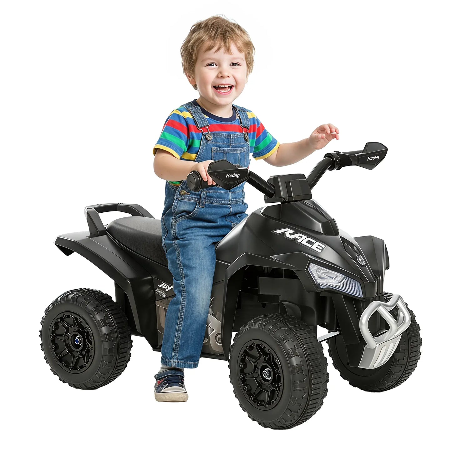 4 Wheels Ride on Toy for Kids, Foot To Floor Slider, 18-36 Months, Black Push Cars for Toddlers Black at Gallery Canada