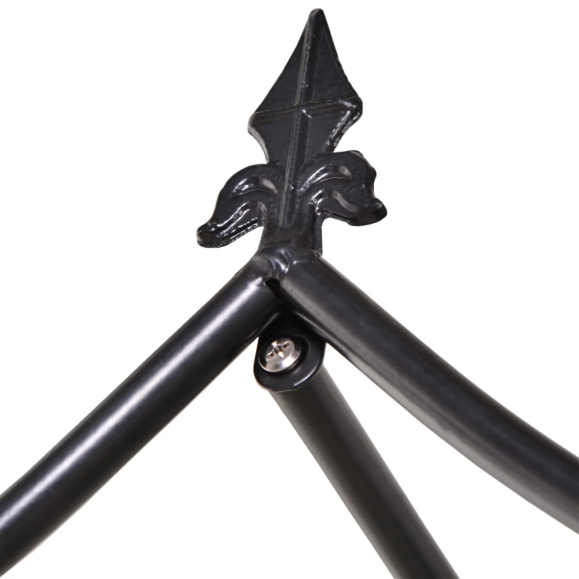 8FT Metal Garden Arch, Decorative Arbor Trellis for Plants, Black Garden Arches at Gallery Canada