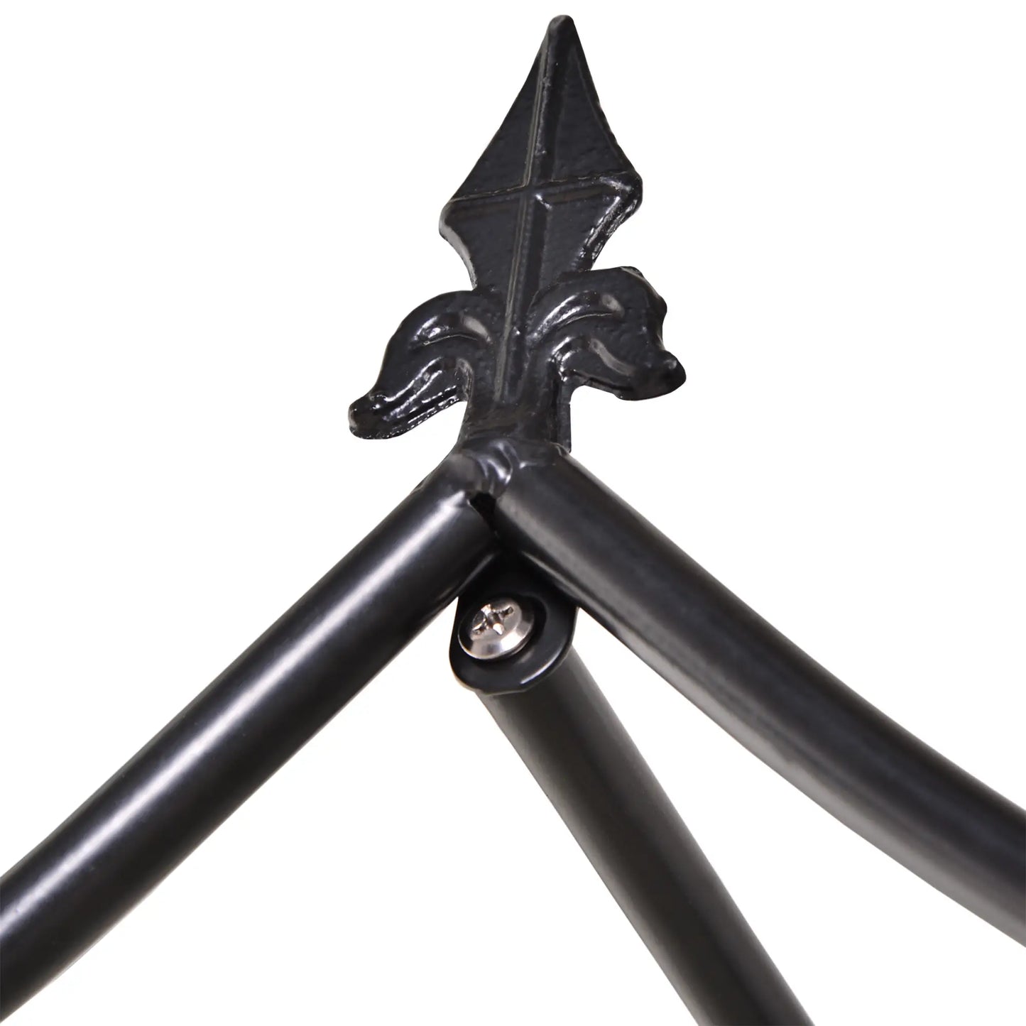 8FT Metal Garden Arch, Decorative Arbor Trellis for Plants, Black Garden Arches at Gallery Canada
