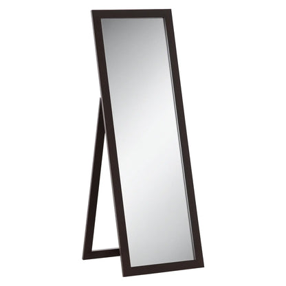 58" x 20" Full Length Mirror, Floor Standing, Rectangular, Brown Full Length Mirrors Brown at Gallery Canada