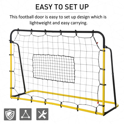 6 x 4 ft Rebound Net, 5 Angle Adjustable for Soccer Baseball Basketball Training Football at Gallery Canada