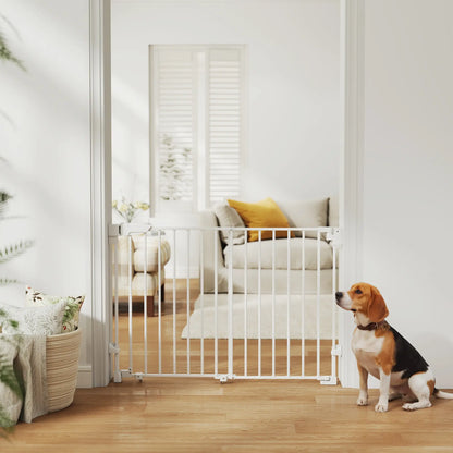 29"-44" Wide Dog Gate, 29" H, Auto-Close, Wall-Mounted Pet Gates at Gallery Canada