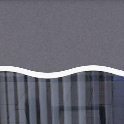 11' x 8' Outdoor Canopy, Retractable Awning, UV Protection, Grey Awning Fabric Replacement at Gallery Canada
