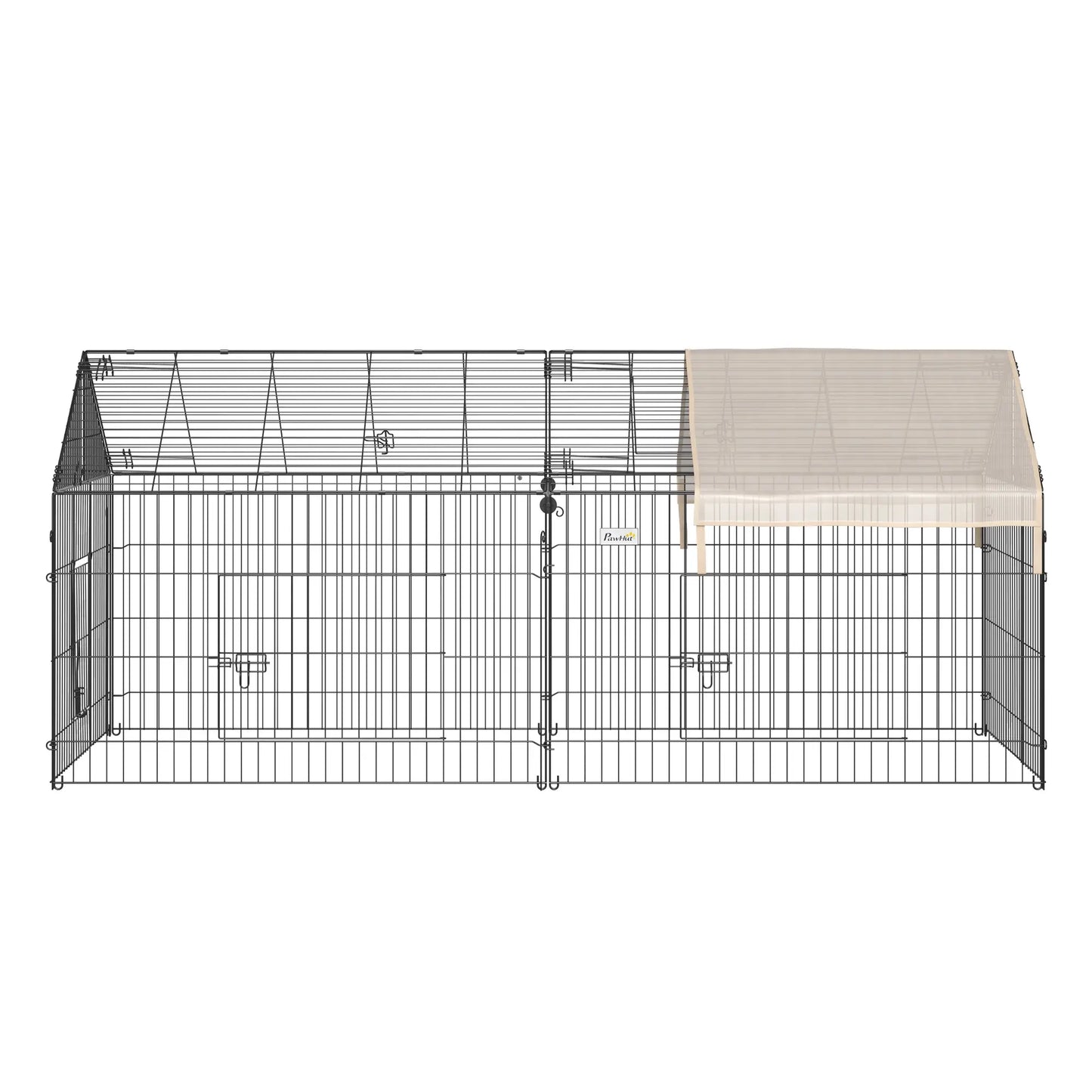 87x41x41-In Catio Rabbit Guinea Pig Cage, Small Animal Enclosure, Beige Houses & Habitats at Gallery Canada