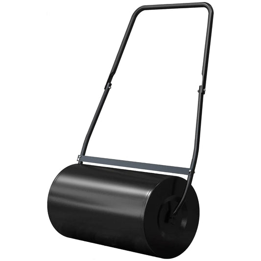 22 Heavy Duty Lawn Roller, 12 Gal Water/Sand, Black Lawn Rollers Black at Gallery Canada