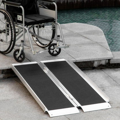 4' Aluminum Portable Wheelchair Ramp, Single-Fold, Scooter Access Knee Walker & Wheelchair Ramps at Gallery Canada