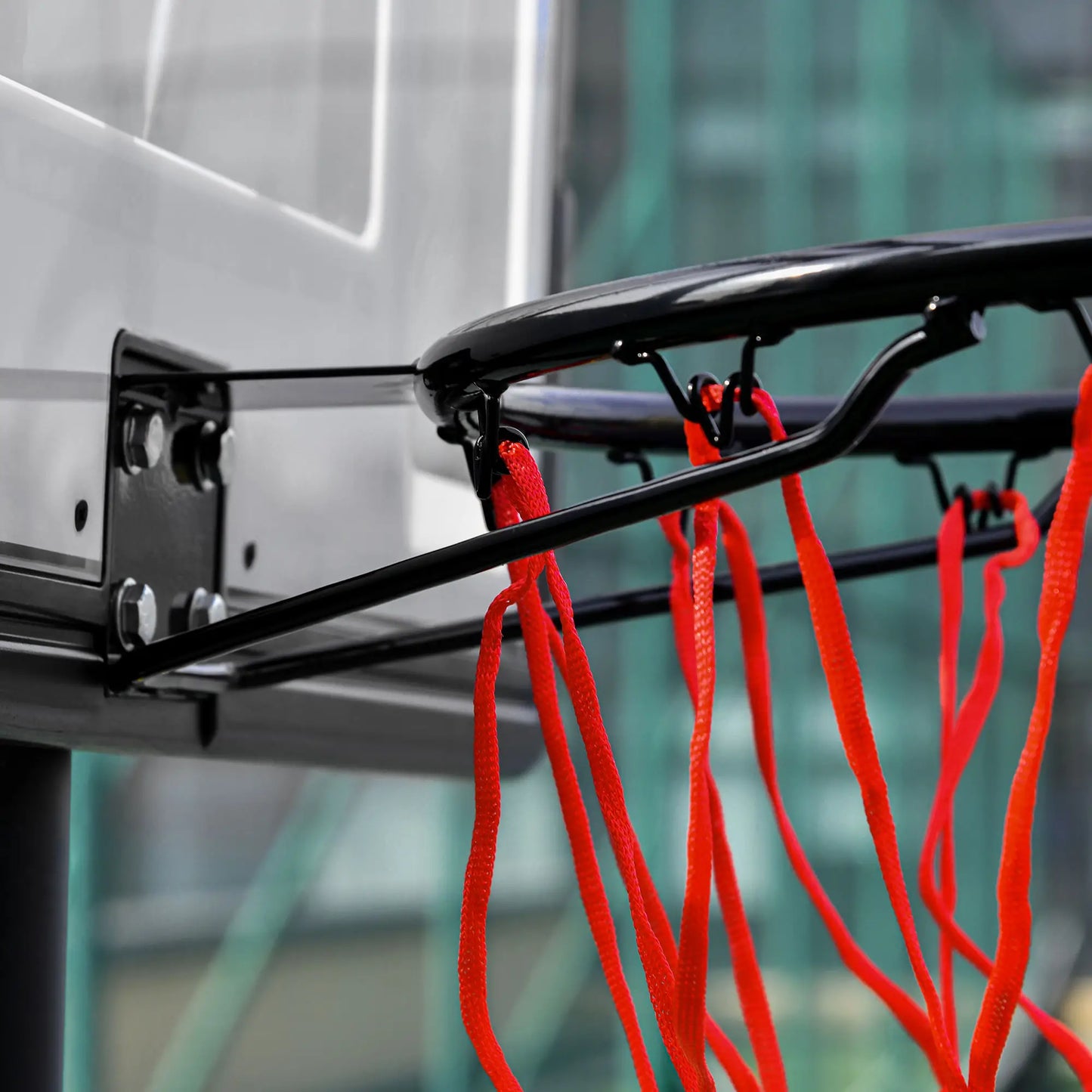 5-7FT Basketball Hoop, Height Adjustable with Wheels for Youth Outdoor Basketball at Gallery Canada