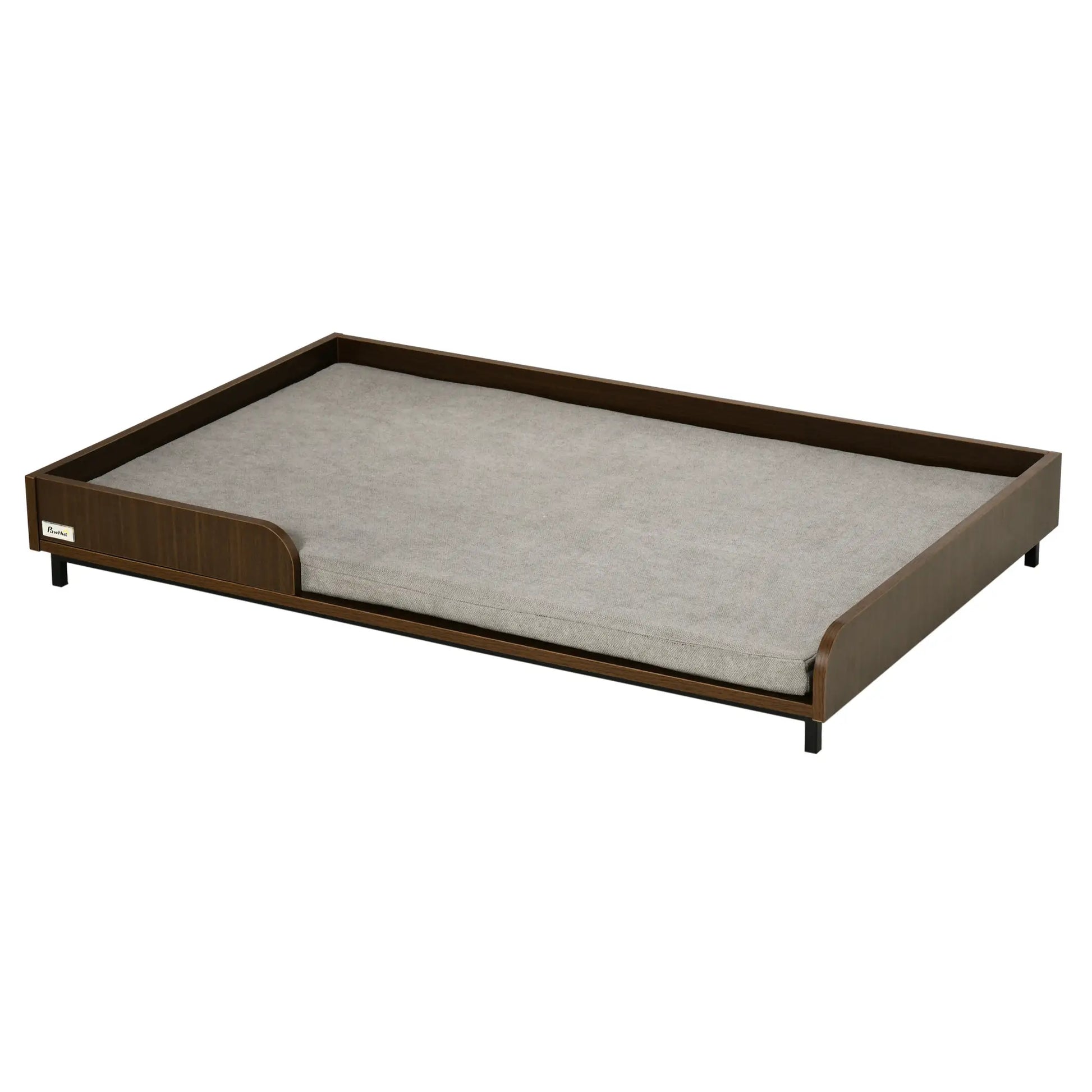 Elevated Dog Bed Frame, Furniture Style Pet Sofa, Large, Brown Elevated Dog Beds at Gallery Canada