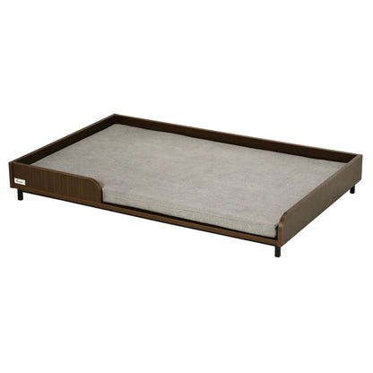 Elevated Dog Bed Frame, Furniture Style Pet Sofa, Large, Brown Elevated Dog Beds at Gallery Canada