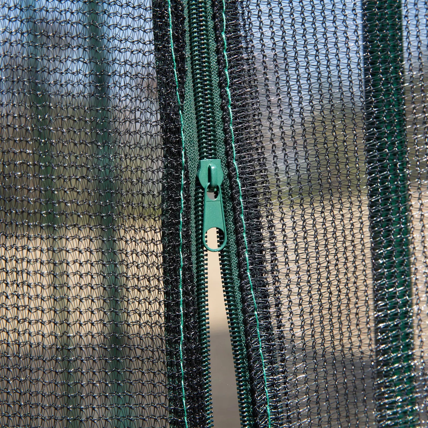 94.5''x47.25''x72.75'' Heavy Duty Greenhouse, Roll-Up Zipper Doors, Black Walk In Greenhouses at Gallery Canada
