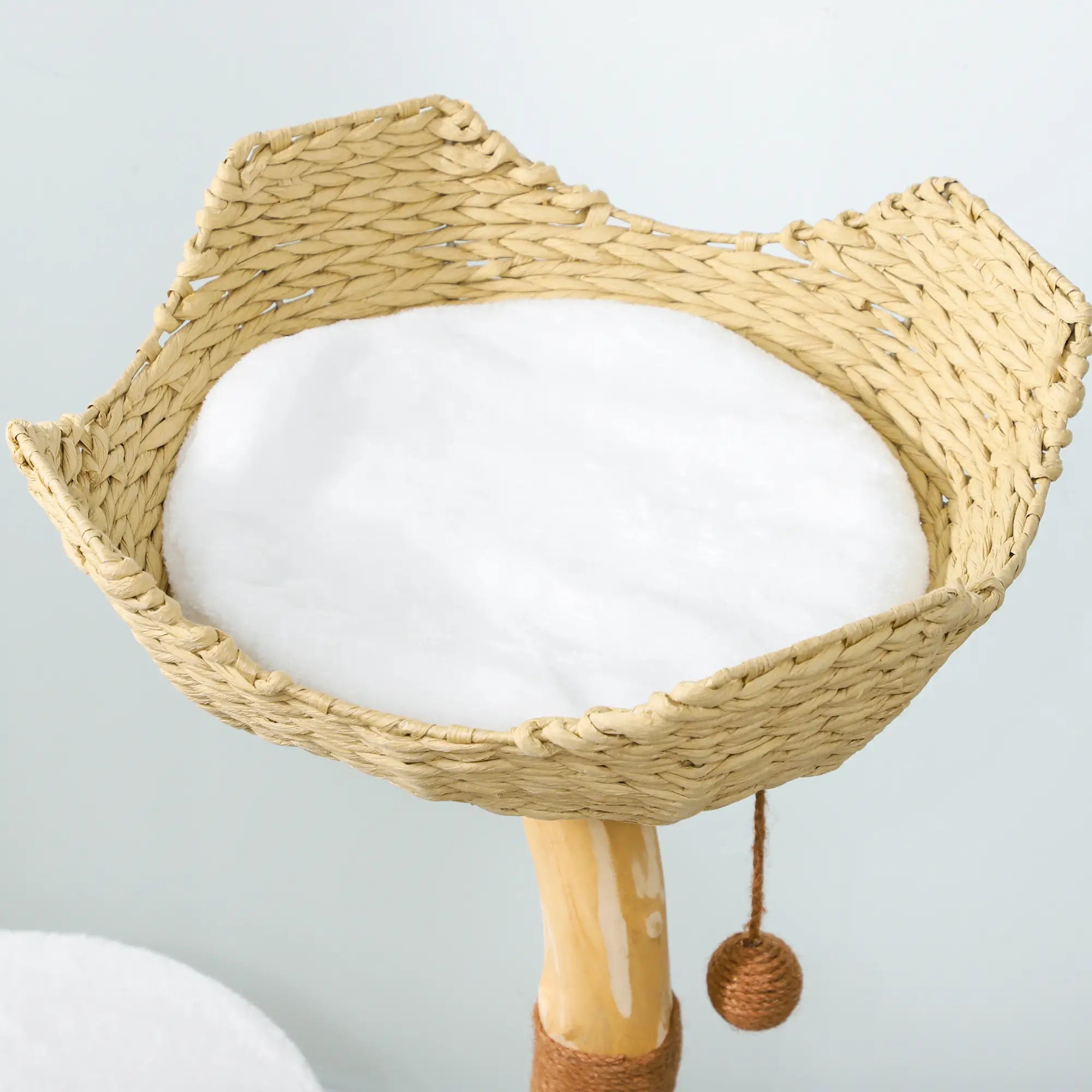 40 Inch Real Wood Cat Tree, Large Adult Cats, Scratching Posts, Condo, Perch Cat Trees at Gallery Canada