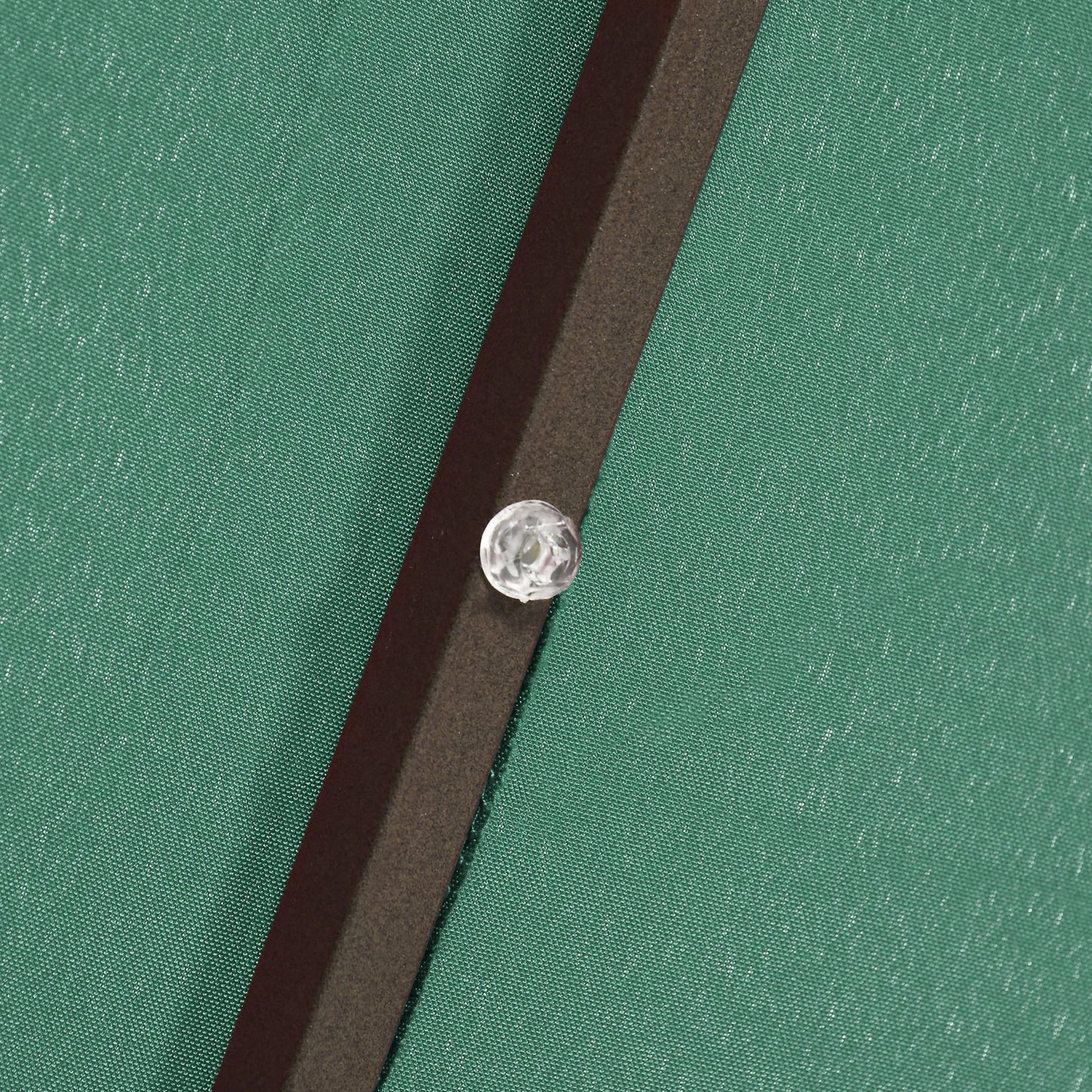 6.5x10ft Solar Powered Rectangle Patio Umbrella, Tilt Aluminum, Dark Green Sun Umbrellas at Gallery Canada