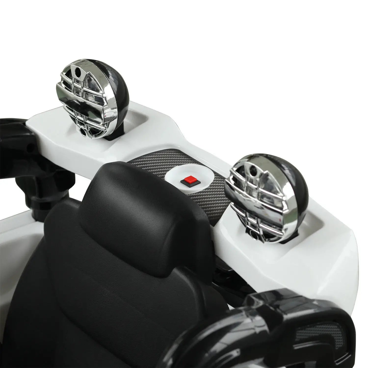 12V Kids Electric Ride On Car, Remote Control, White Electric Toy Cars at Gallery Canada