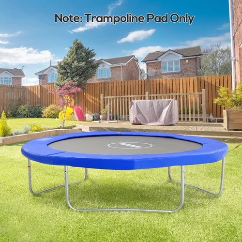 10ft Trampoline Replacement Safety Pad, Waterproof Spring Cover, Blue