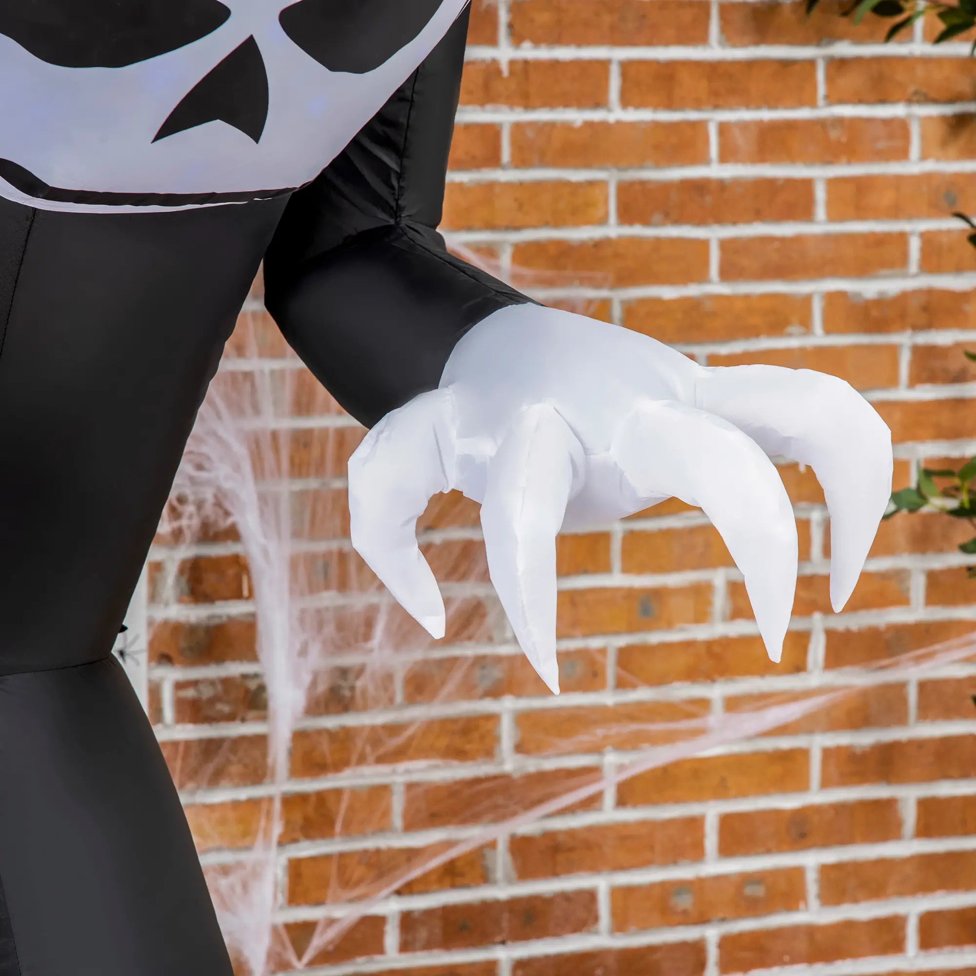7ft Inflatable Halloween Ghost with Horns, LED Flame Effect, Outdoor Yard Display Halloween Decorations at Gallery Canada