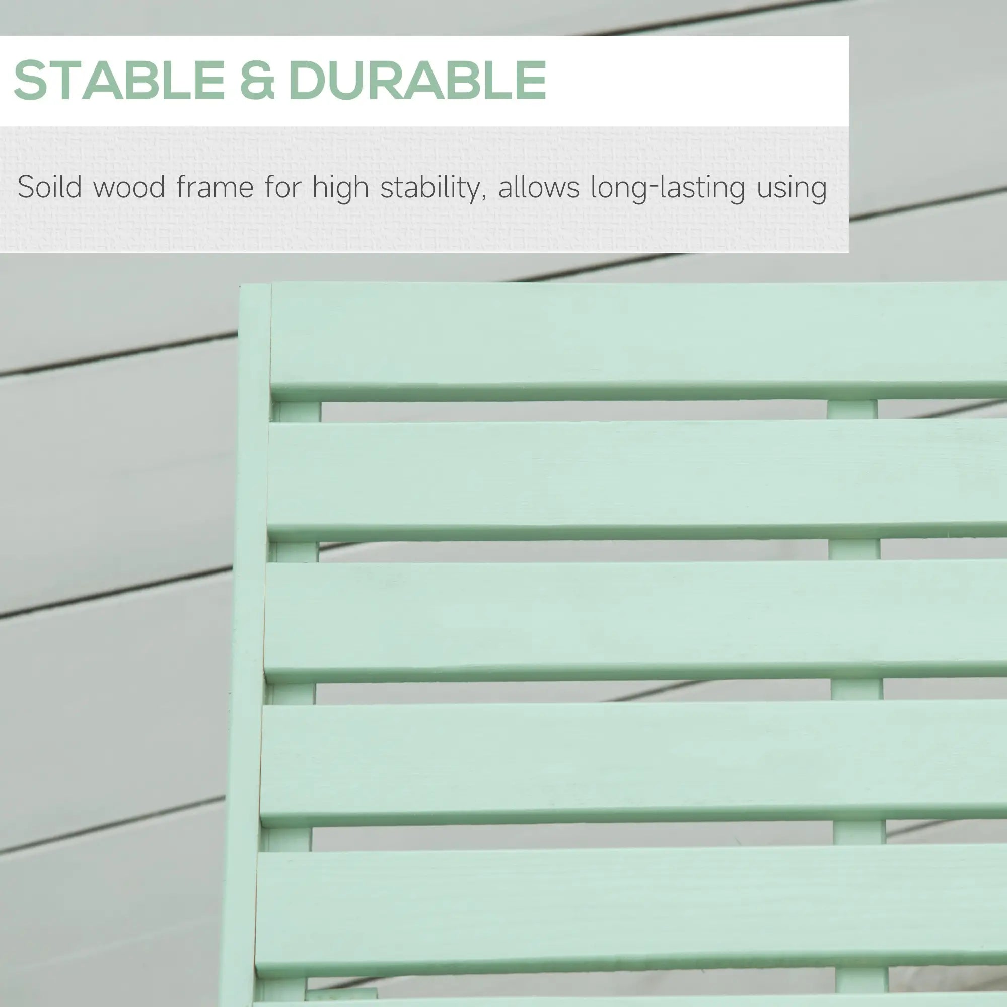 Wooden Folding Chaise Lounge, Outdoor Chair, Adjustable Back, Green Chaise Loungers at Gallery Canada