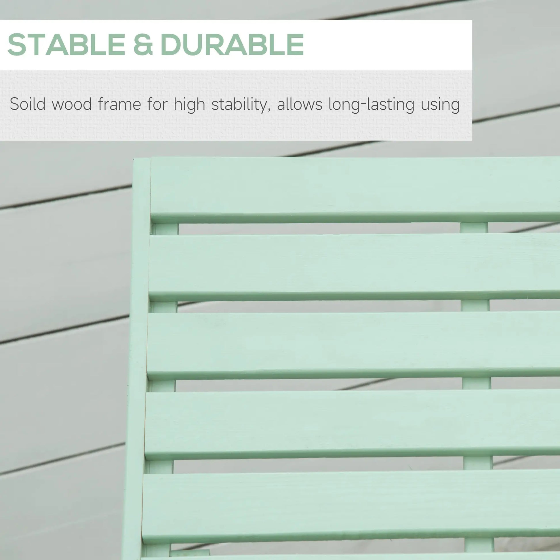 Wooden Folding Chaise Lounge, Outdoor Chair, Adjustable Back, Green Chaise Loungers at Gallery Canada