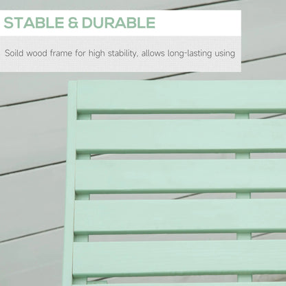 Wooden Folding Chaise Lounge, Outdoor Chair, Adjustable Back, Green Chaise Loungers at Gallery Canada