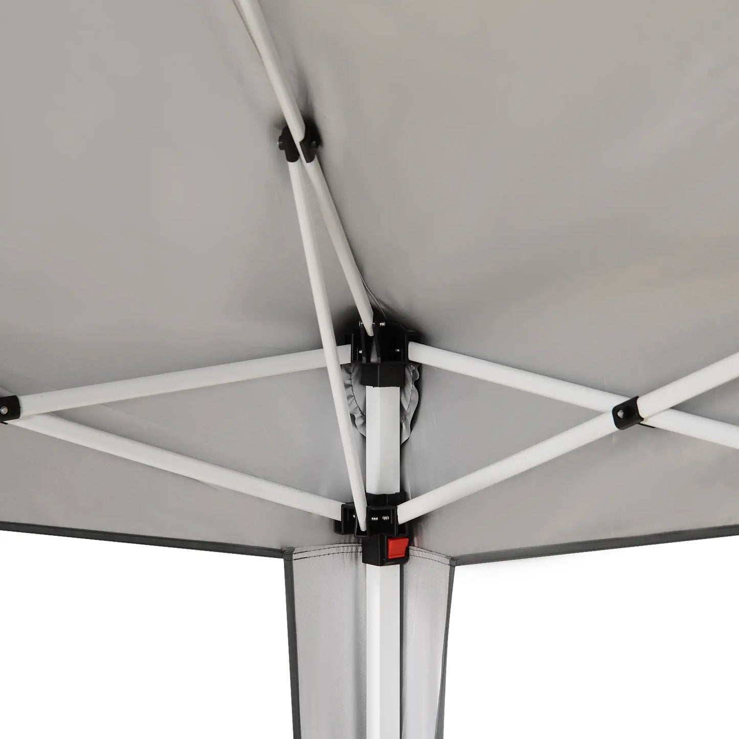 8' x 8' Pop Up Canopy, Outdoor Folding Tent, Portable with Bag, Grey Pop Up Canopies at Gallery Canada
