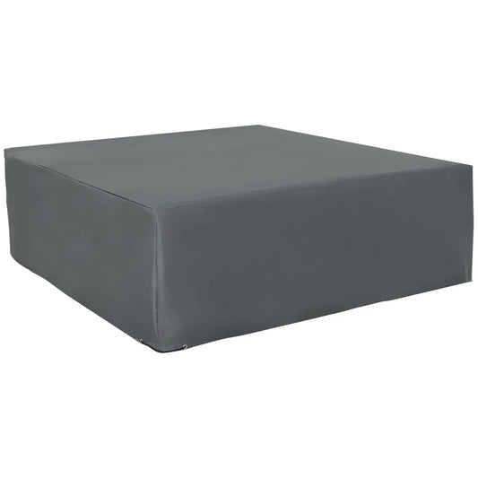 Waterproof Patio Furniture Cover, 80.7" x 75.6" x 24", Grey Patio Furniture Covers Grey at Gallery Canada