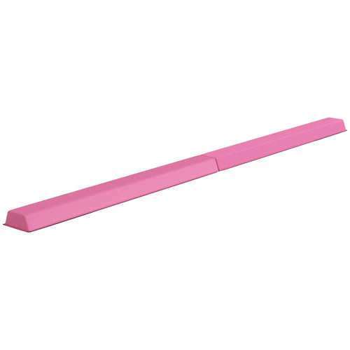 7.7ft Folding Balance Beam, Gymnastics Equipment, Anti-Slip, Red